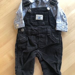 Handsome little guy 2 piece outfit